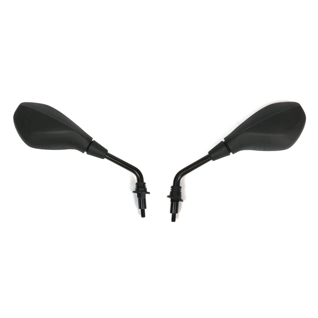 BLACK Sport Style Mirrors PAIR for Vespa GTS 2006-2019 (adaptable to 2020-2022)