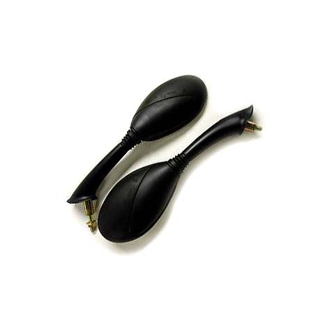 ET2/ET4 BLACK EURO STYLE MIRRORS PAIR (ALSO, 2003 LT)