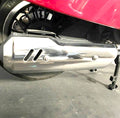 MUFFLER COVER HEAT SHIELD CHROME (NO HARDWARE) ROYAL ALLOY GT150