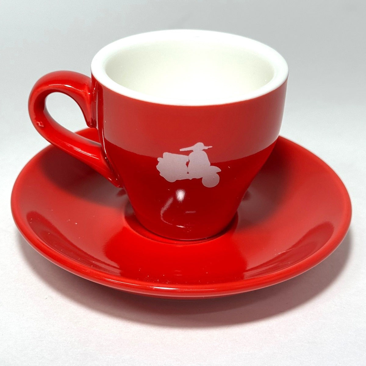 4 CUP SET VESPA MOTORSPORT ESPRESSO CUP & SAUCER SET
