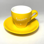4 CUP SET VESPA MOTORSPORT ESPRESSO CUP & SAUCER SET