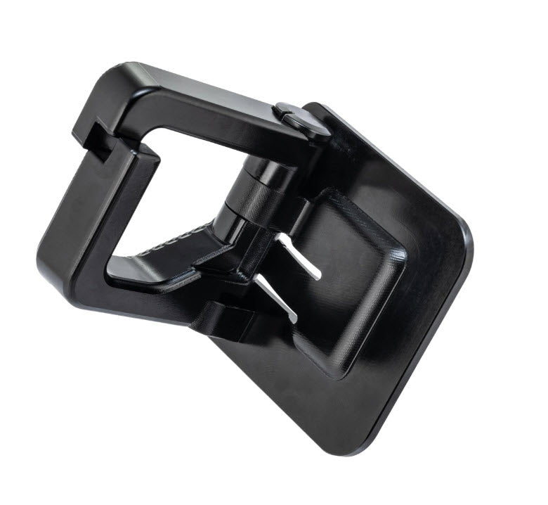 CNC ALUMINUM METAL GLOSSY & MATTE BLACK BAG HOOK VESPA GTS GTV HPE2 GTS310 2023-CURRENT