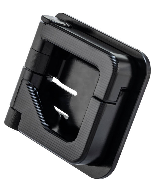 CNC ALUMINUM METAL GLOSSY & MATTE BLACK BAG HOOK VESPA GTS GTV HPE2 GTS310 2023-CURRENT