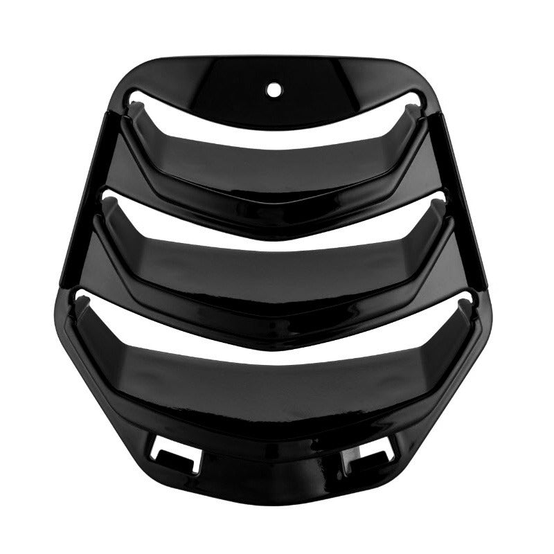 *GLOSSY BLACK* GRILL CHEVRON FOR HORN COVER VESPA GTS300 GTS310 HPE2 2023-