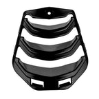 *GLOSSY BLACK* GRILL CHEVRON FOR HORN COVER VESPA PRIMAVERA SPRINT 50 150 2024-