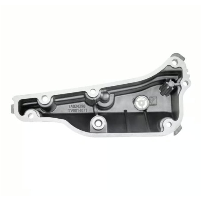 **SEMI-GLOSS BLACK** SIGHT GLASS ENGINE OIL PAN VESPA GTS310 2025- (1A024396) **INCLUDES GASKET**