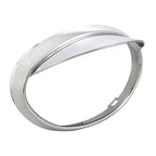 Chrome Headlight Rim with Visor Vespa ET2/4
