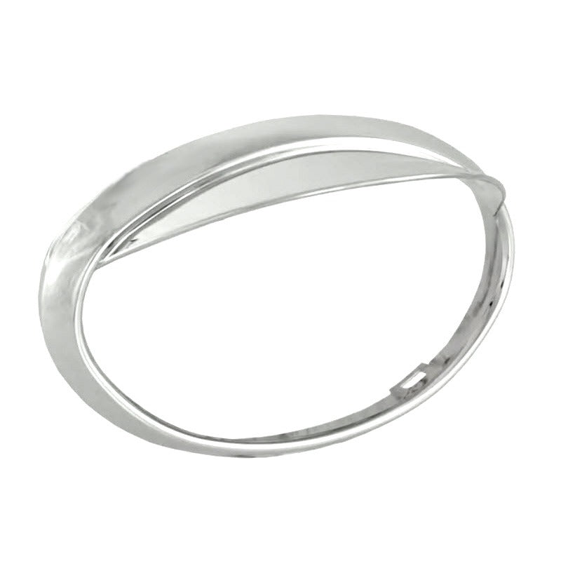 Chrome Headlight Rim with Visor Vespa ET2/4