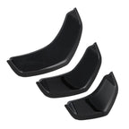 *GLOSS BLACK* HORN COVER CHEVRON GRILL SET OF 3 GTS300 HPE 2020-2022