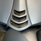 HORN COVER GRILL MATTE BLACK SET OF 3 VESPA GTS HPE (MV500090M) 2020-2022