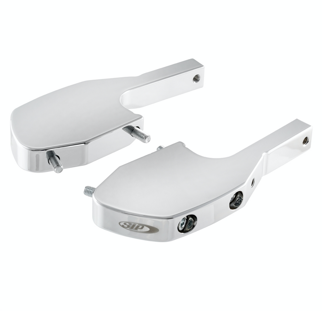 **CHROME** PASSENGER FOOTPEG EXTENDERS - GT/GTS/SUPER/GTV-GERMAN MADE (REQUIRES T30/T40 W/EXTENDER)