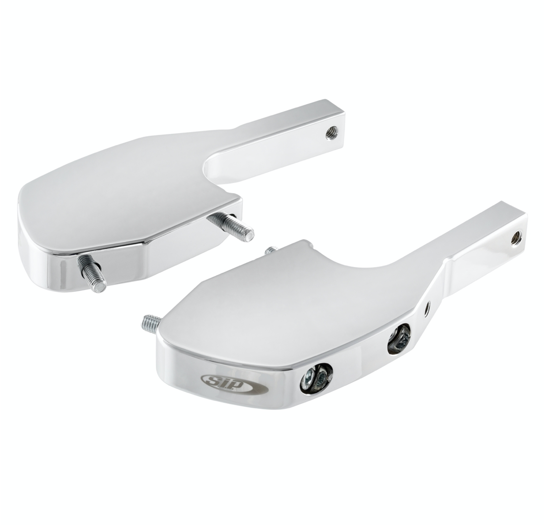 **CHROME** PASSENGER FOOTPEG EXTENDERS - GT/GTS/SUPER/GTV-GERMAN MADE (REQUIRES T30/T40 W/EXTENDER)