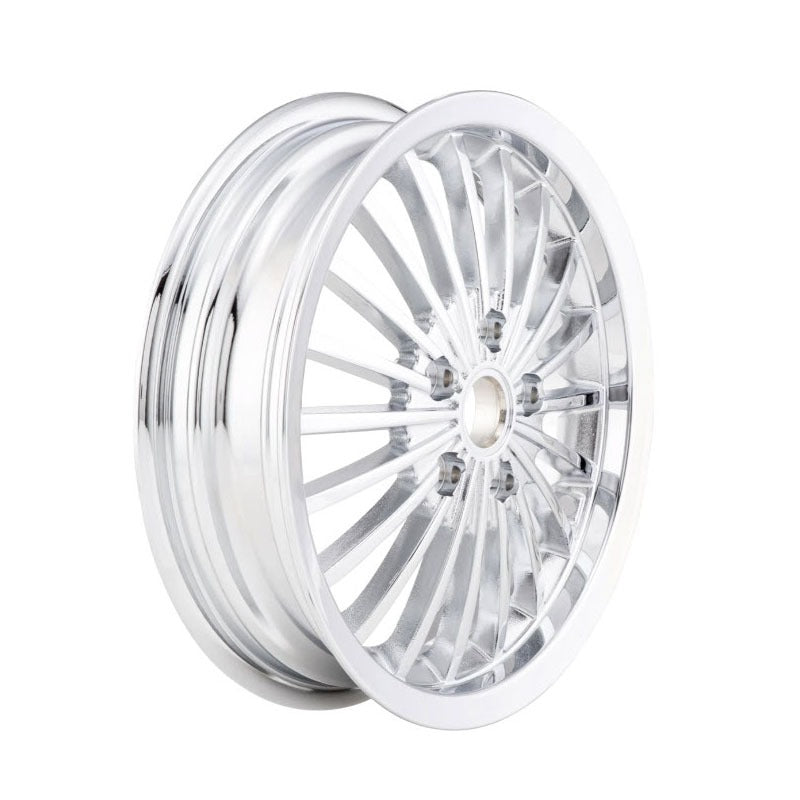 *CHROME* 12" 20-SPOKE WHEEL RIM FITS VESPA GTS/GTS/SUPER 300/GTV
