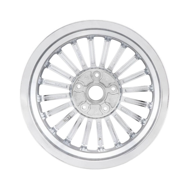 *CHROME* 12" 20-SPOKE WHEEL RIM FITS VESPA GTS/GTS/SUPER 300/GTV