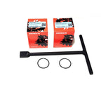 Oil Change Consumable Kit With 2 Malossi Oil Filters 2 O-rings And Tool (VESPA PIAGGIO 125-310)