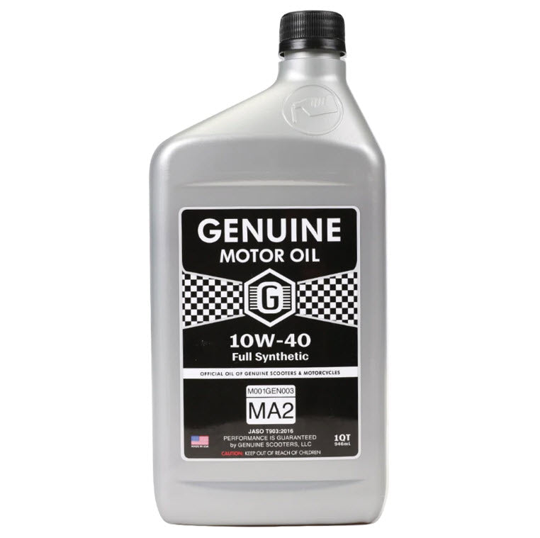 GENUINE 10W40 FULL SYNTHETIC MA-2 MOTOR OIL (HONDA)