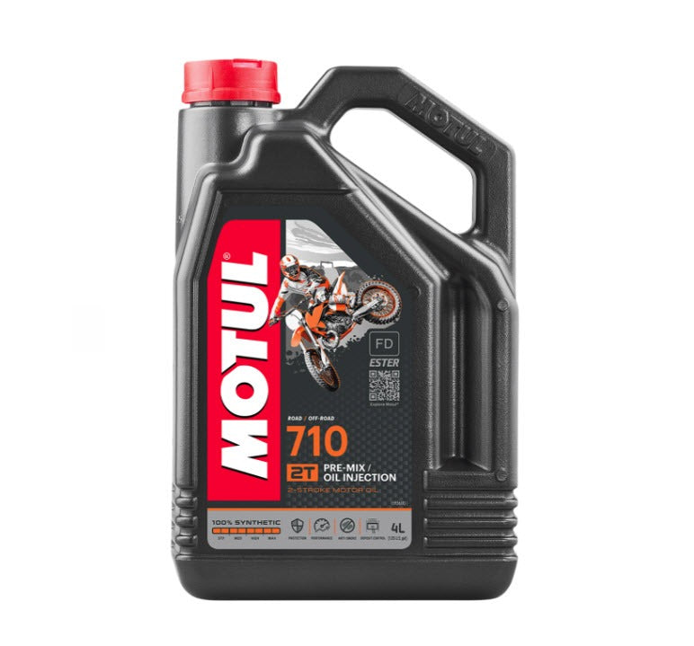 **4 LITER SIZE** MOTUL 710 2T OIL