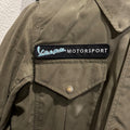 VESPA MOTORSPORT VELCRO BACKED PATCH 5.75 X 1 INCH