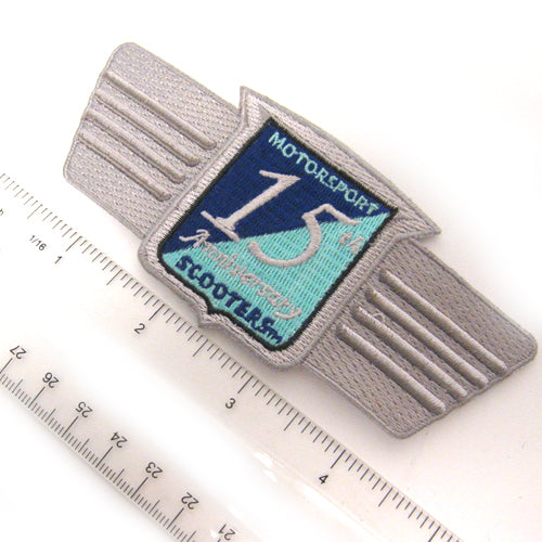 Motorsport Scooters 15th Anniversary Patch