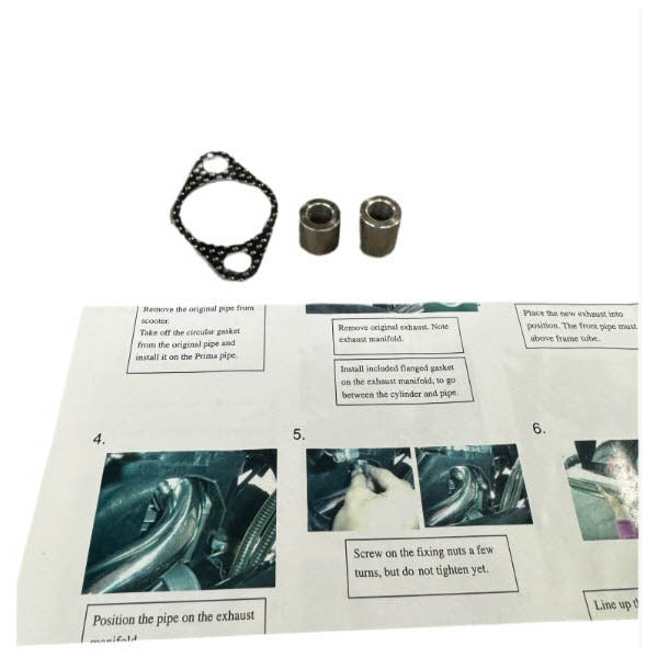 BUDDY 125 (2007-2025) BUDDY 150 (2008-2009) BUDDY 170ie 2010 TO CURRENT PERFORMANCE PIPE (EXHAUST MUFFLER)