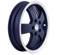 RIM FRONT/REAR DARK BLUE W/SILVER EDGE FOR VESPA YACHT CLUB GTS ALSO FIT FRONT ON ALL VESPA GTS/GTS SUPER/GTV/GT60/GT (1C003842)