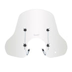 CLEAR OEM PIAGGIO MEDIUM EURO WINDSHIELD VESPA GTS 300 HPE2 GTS310 2023-TO CURRENT (14" TALL x 28" WIDE) (1B010112 1B006494)