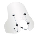 CLEAR OEM PIAGGIO MEDIUM EURO WINDSHIELD VESPA GTS 300 HPE2 GTS310 2023-TO CURRENT (14" TALL x 28" WIDE) (1B010112 1B006494)