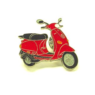 Vespa ET4 Pin RED