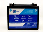 BATTERY PIAGGIO BRANDED OEM PTX14-BS SAME AS YUASA YTX14BS (12V 12AH) (1R000319 638733)