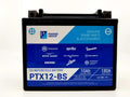 BATTERY OEM PIAGGIO BRANDED PTX12-BS SAME AS YTX12BS (12V 10AH) 1R000318