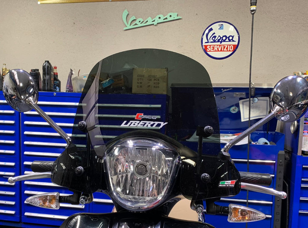 Sport Style Flyscreen Piaggio Liberty ABS by Faco