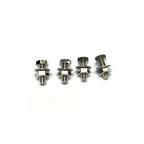PIAGGIO SHIELD SET OF 4 LICENSE PLATE SCREWS