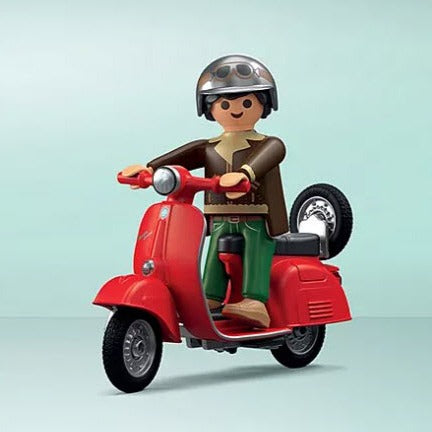 PLAYMOBIL 71620 VESPA SERVICE WORKSHOP WITH VESPA SPRINT VELOCE 150 1969 TOY