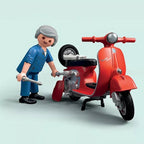 PLAYMOBIL 71620 VESPA SERVICE WORKSHOP WITH VESPA SPRINT VELOCE 150 1969 TOY