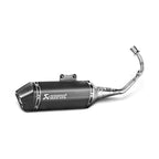 BLACK **AKRAPOVIC** PERFORMANCE EXHAUST (MUFFLER) PRIMA/SPRINT 150 3V iGET 2017-2023