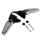 Folding Aluminum Passenger Foot Pegs (Pair) Vespa Primavera Sprint