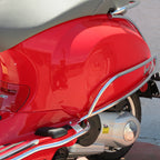 Rear Chrome Bars Original Piaggio Vespa for Primavera & Sprint ALL YEARS (1B000928)