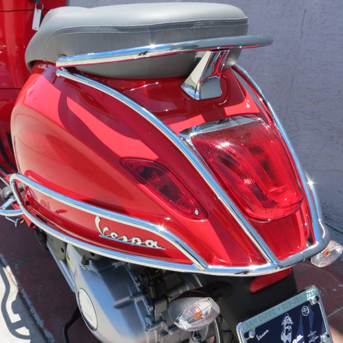 Rear Chrome Bars Original Piaggio Vespa for Primavera & Sprint ALL YEARS (1B000928)