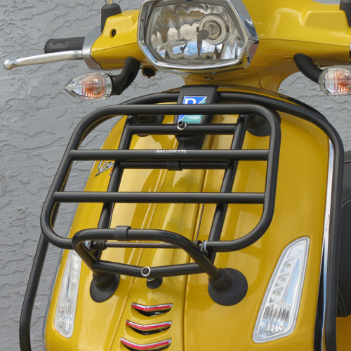 Original Vespa Black Front Folding Rack Vespa Sprint Primavera