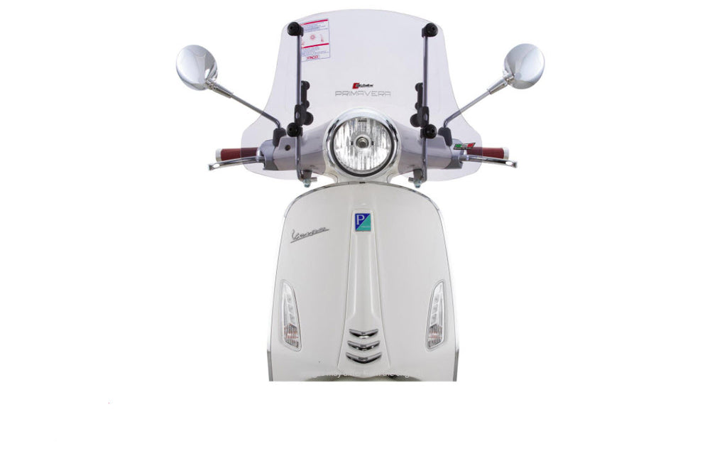 Adjustable Midsize Faco Twin Windscreen for Vespa Primavera 50/150
