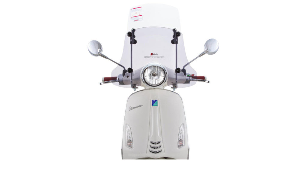 Adjustable Midsize Faco Twin Windscreen for Vespa Primavera 50/150