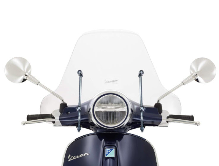 Vespa 75th Edition Clear Midsize Windshield VESPA Primavera