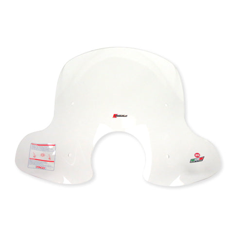 Faco Midsize Wide Windscreen **Clear** Vespa Primavera