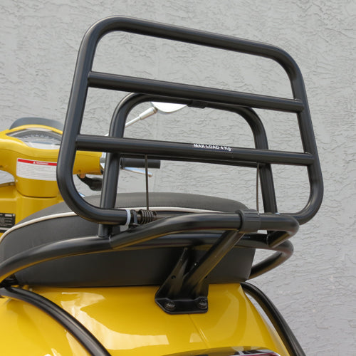 Vespa Black Rear Folding Rack Sprint/Primavera