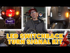 COMPLETE SET OF 4 SMOKED LENS LED SWITCHBACK RUNNING AND TURN SIGNAL LIGHT KIT GT200 GTS250 GTS SUPER 300 HPE GTV 2005-2022