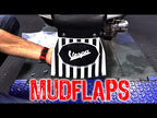 MUD FLAP CHECKER BLACK AND WHITE CUPPINI