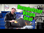 REPLACEMENT SEAT COVER BLACK VESPA LX50 LX150