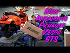 *STAINLESS STEEL* *AKRAPOVIC* GTS/GTV/SUPER 300 2023 AND NEWER PERFORMANCE EXHAUST (MUFFLER)