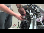 DELUXE HEATED APOLLO GRIPS FOR 7/8' BARS WITH BUILT IN TEMP BUTTON 130MM (KOSO AM111030 27-5869)