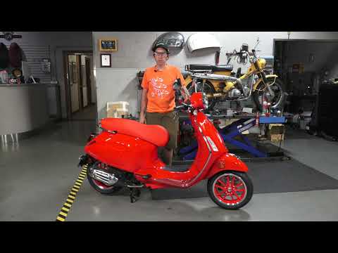 PRODUCT RED SEAT FOR PRIMAVERA SPRINT (125/150 ONLY) 2015 TO CURRENT (1B005212000C8)